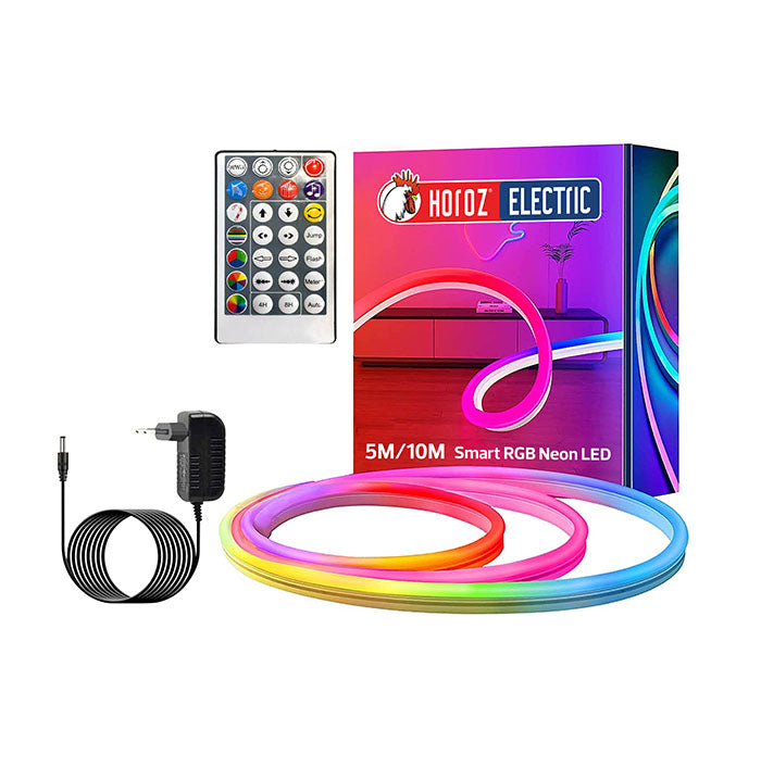 DIGITAL Smart RGB Neon LED Strip Kit 5m / 10m | Music Sync | IP65 | 10W/m