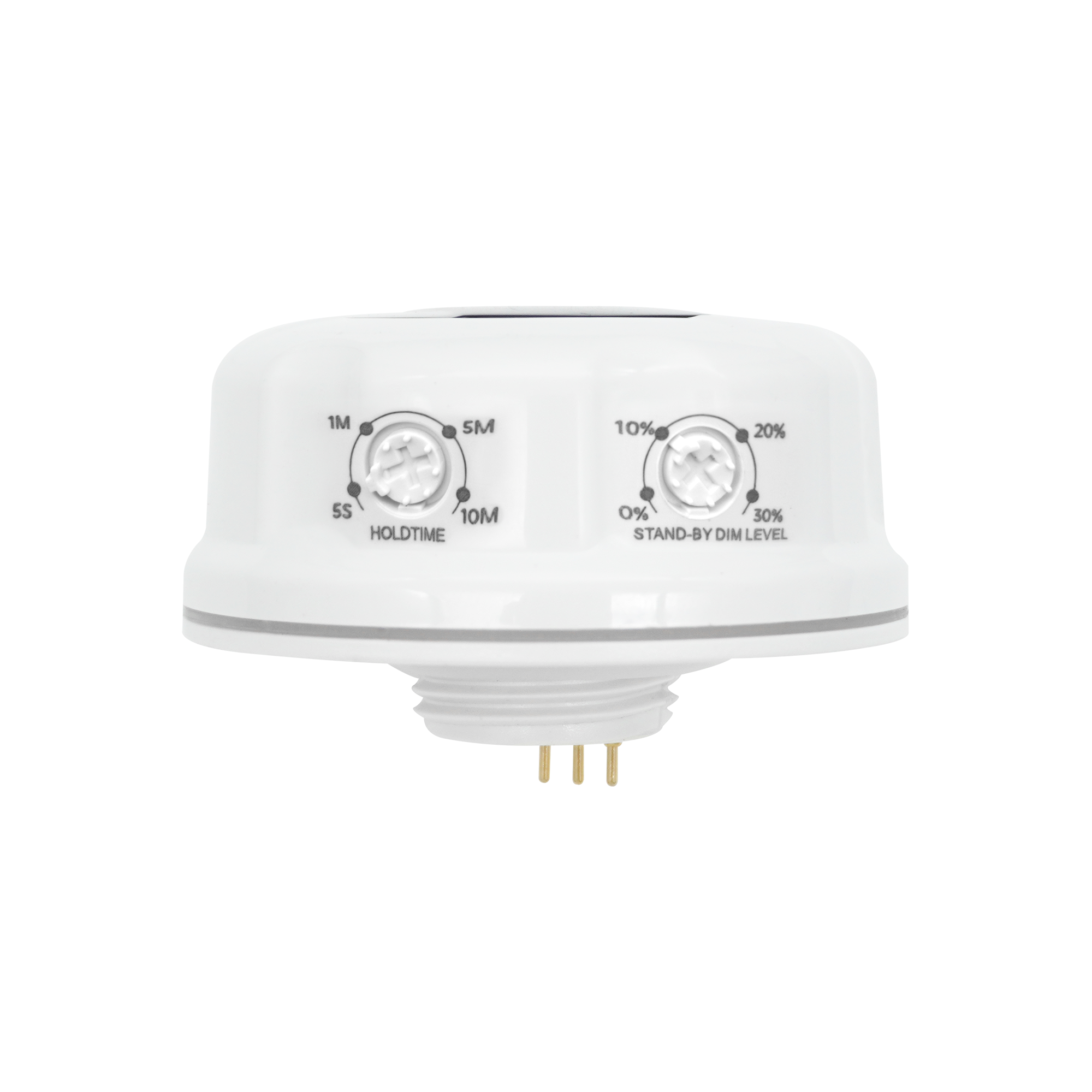 Capteur micro-ondes pour Cloche LED Industrielle UFO BOKN avec cellule photoélectrique et récupération de la lumière du jour