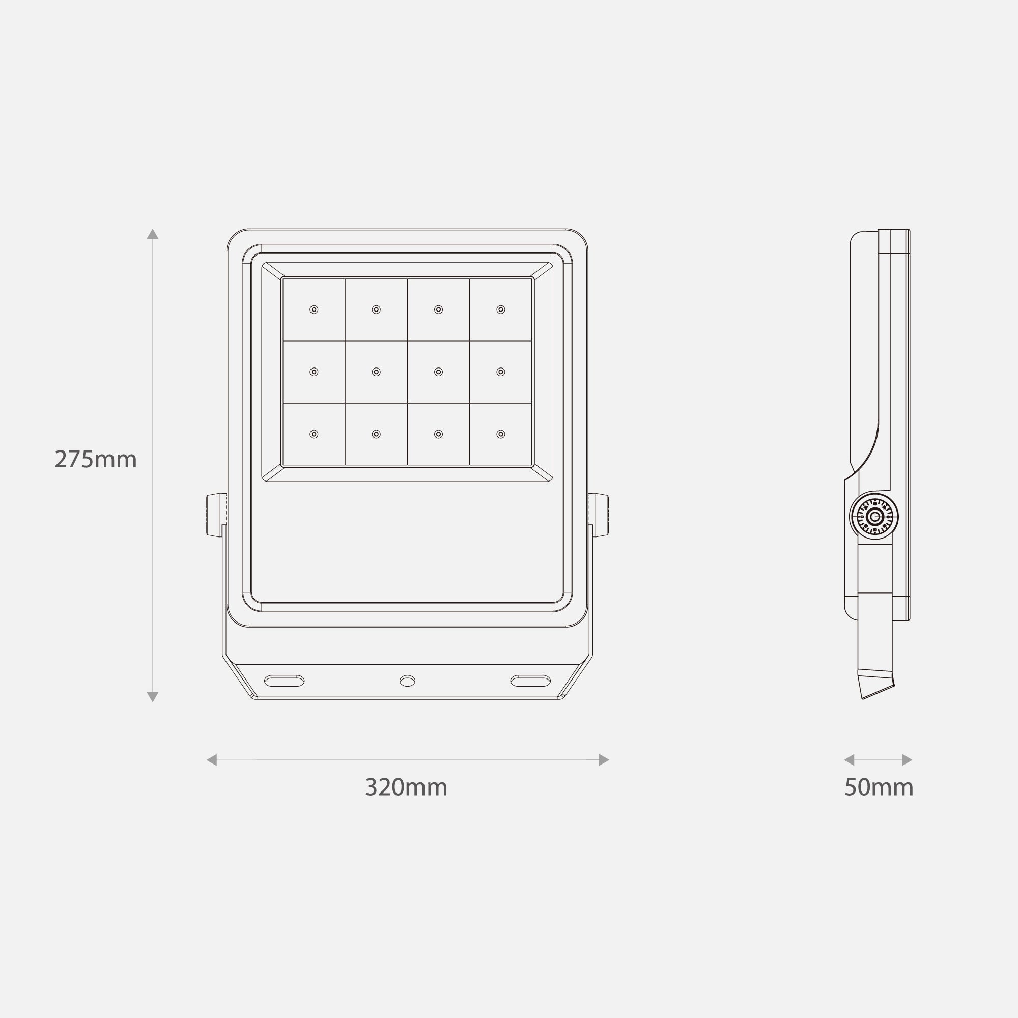 LAAK 100W LED Flood Light