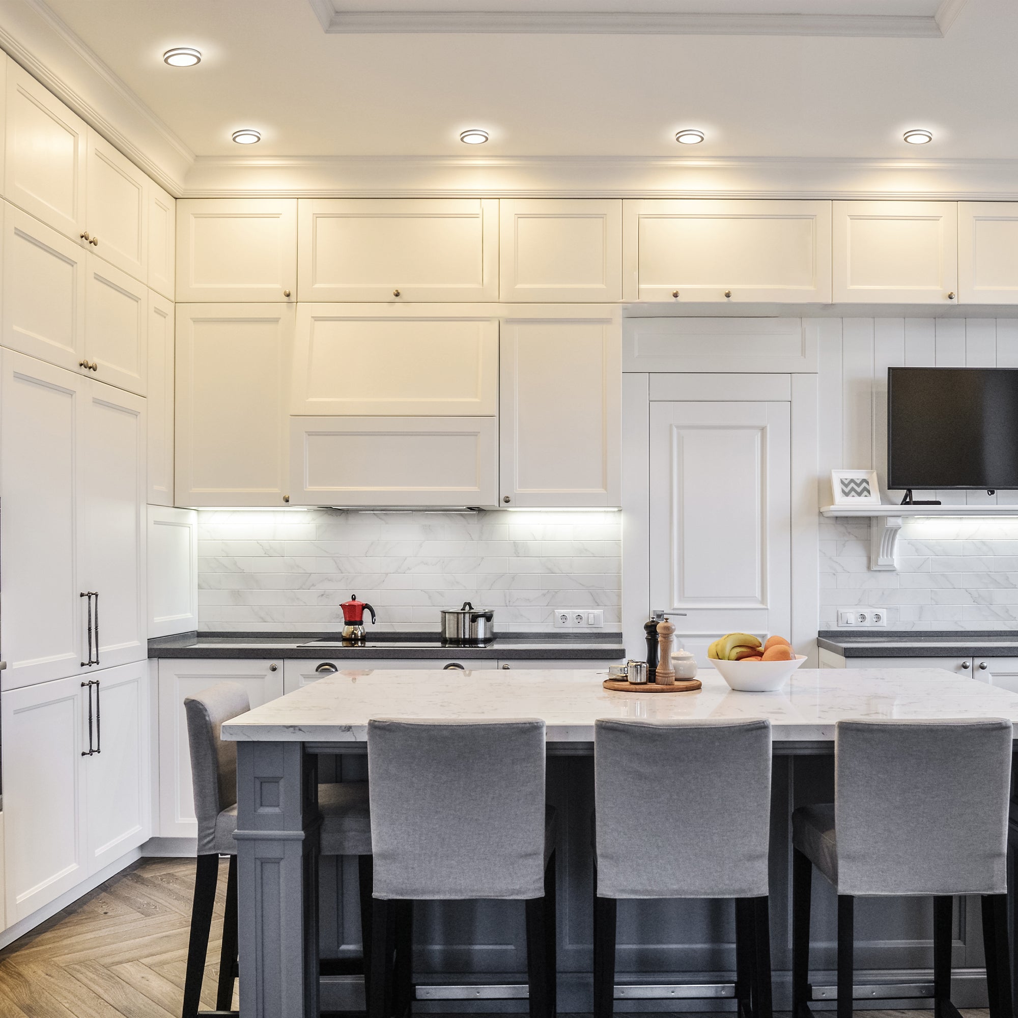 10W LED Recessed Spotlight White