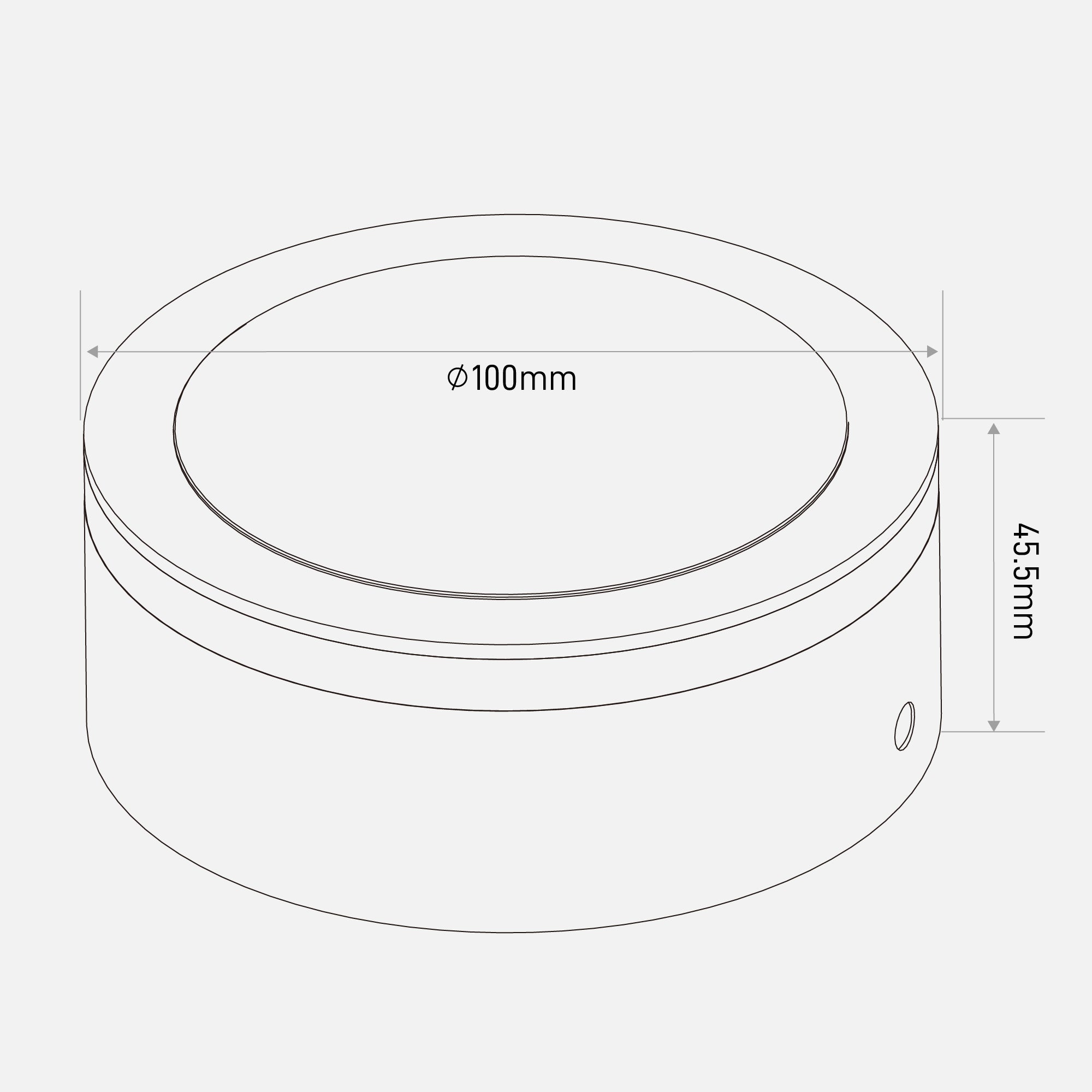 10W LED Surface Spotlight