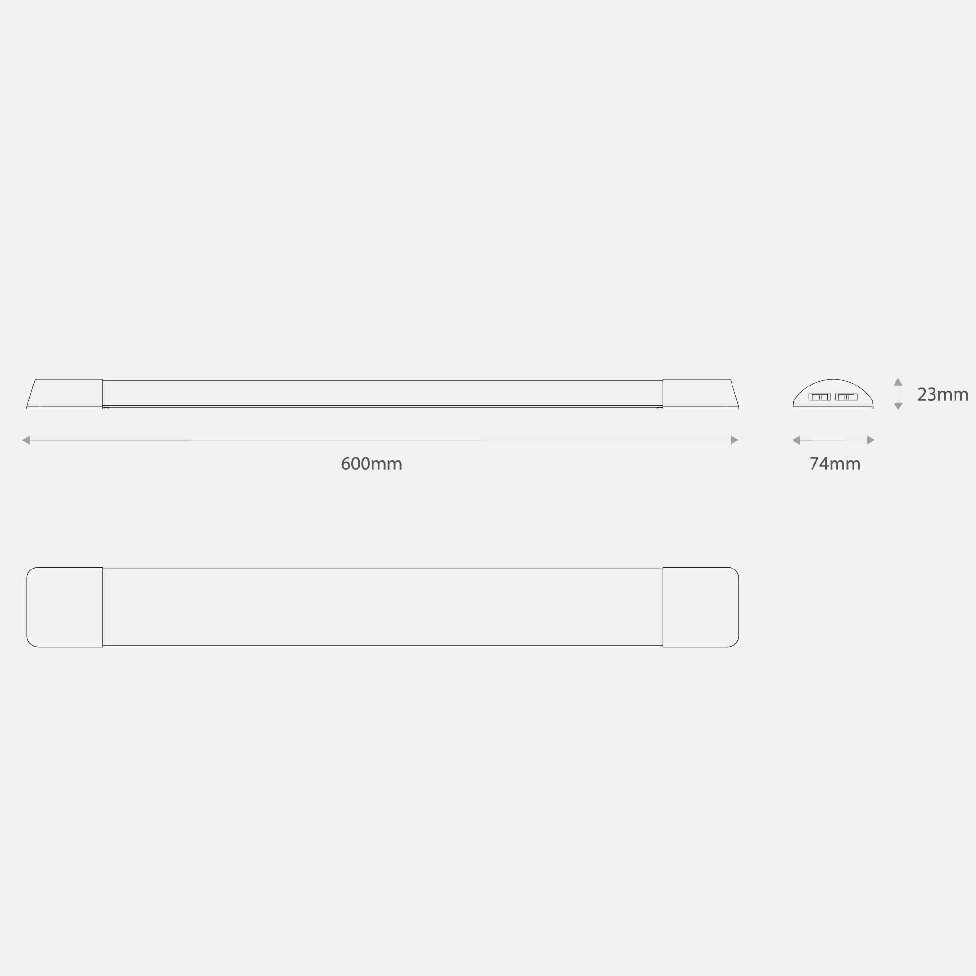 TEMIS LED Batten Light 20W