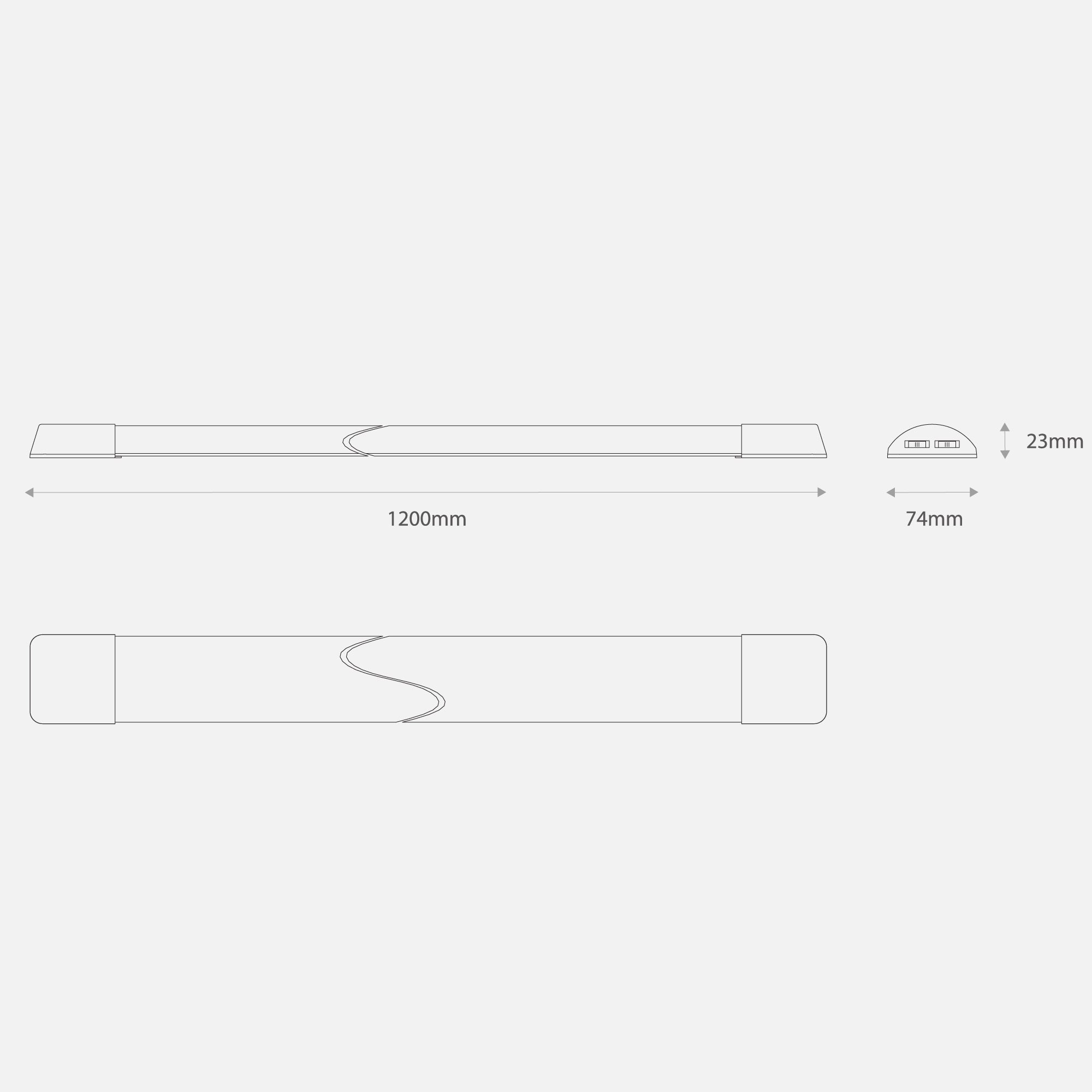TEMIS LED Batten Light 40W