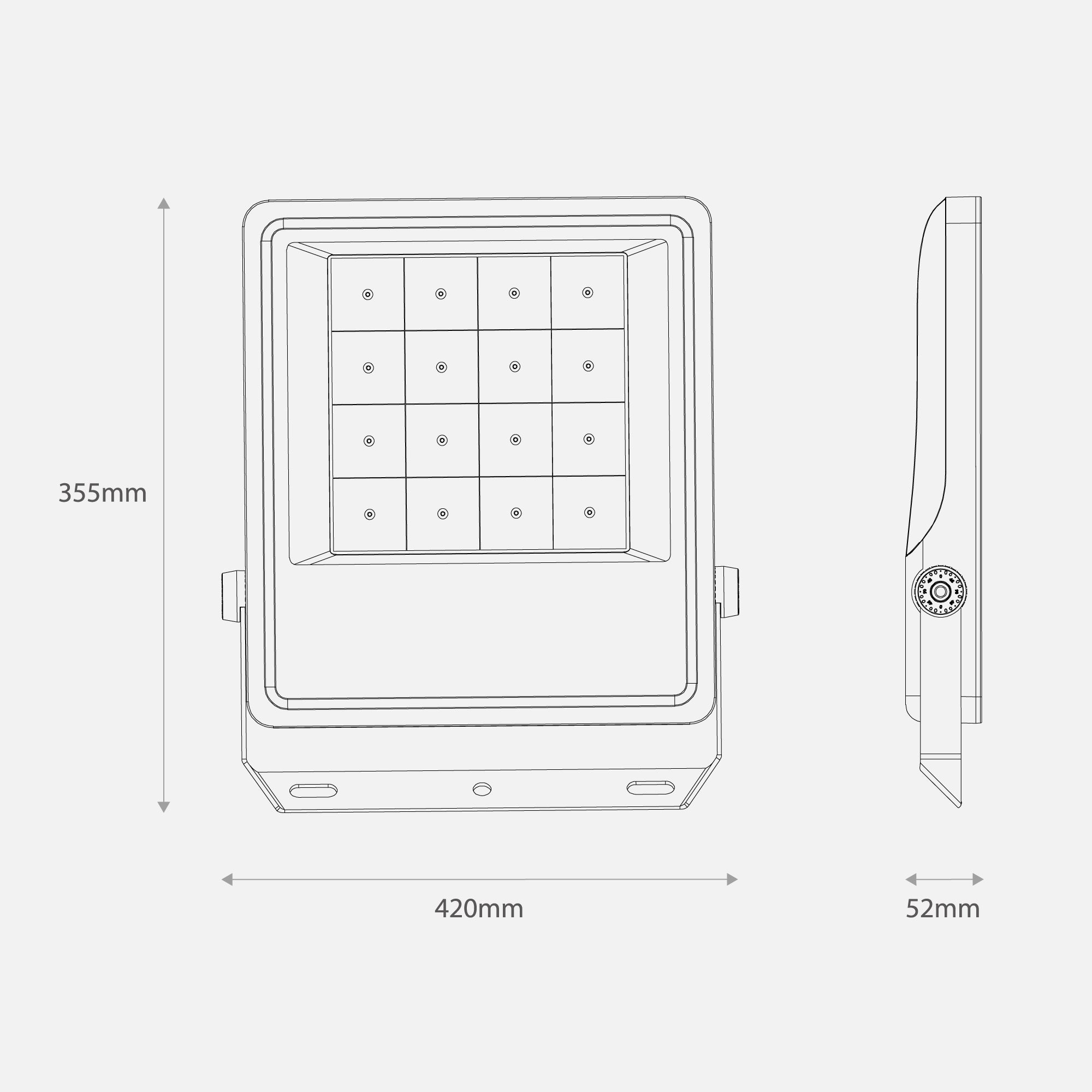LAAK 50W LED Flood Light
