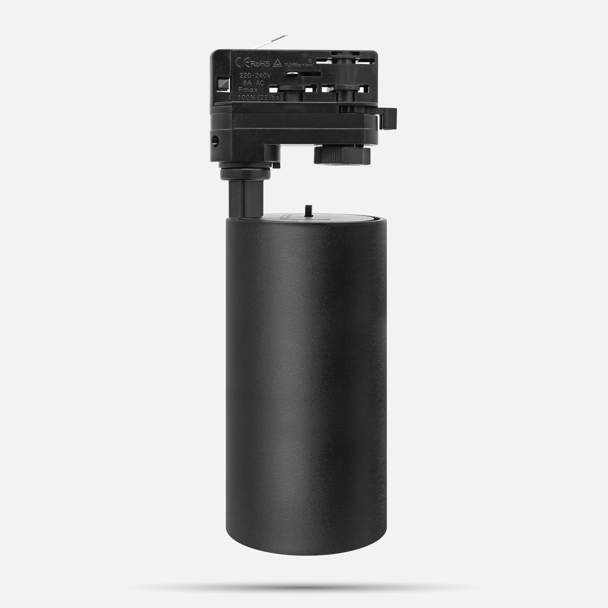 Black LED Track Spotlight