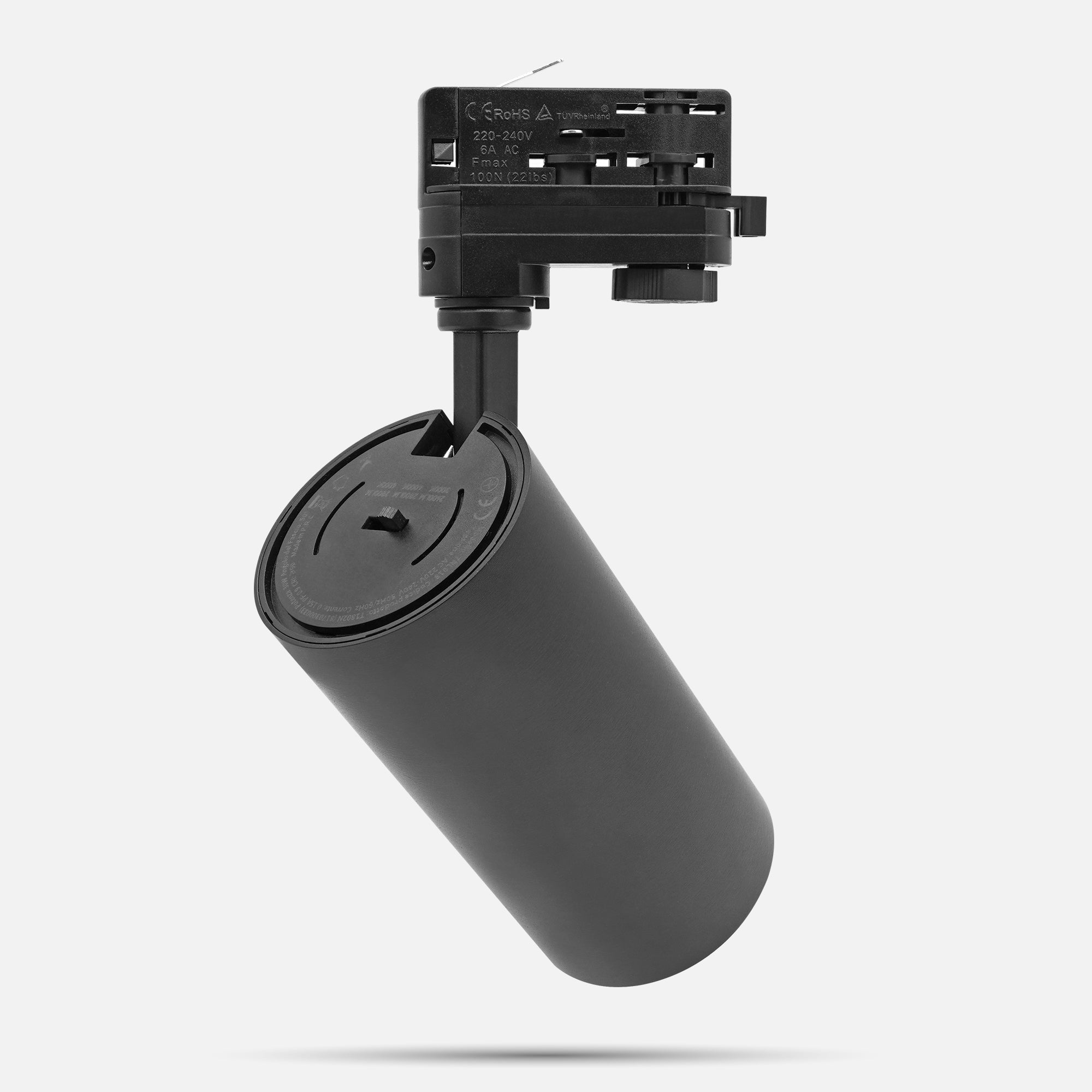 Black LED Track Spotlight
