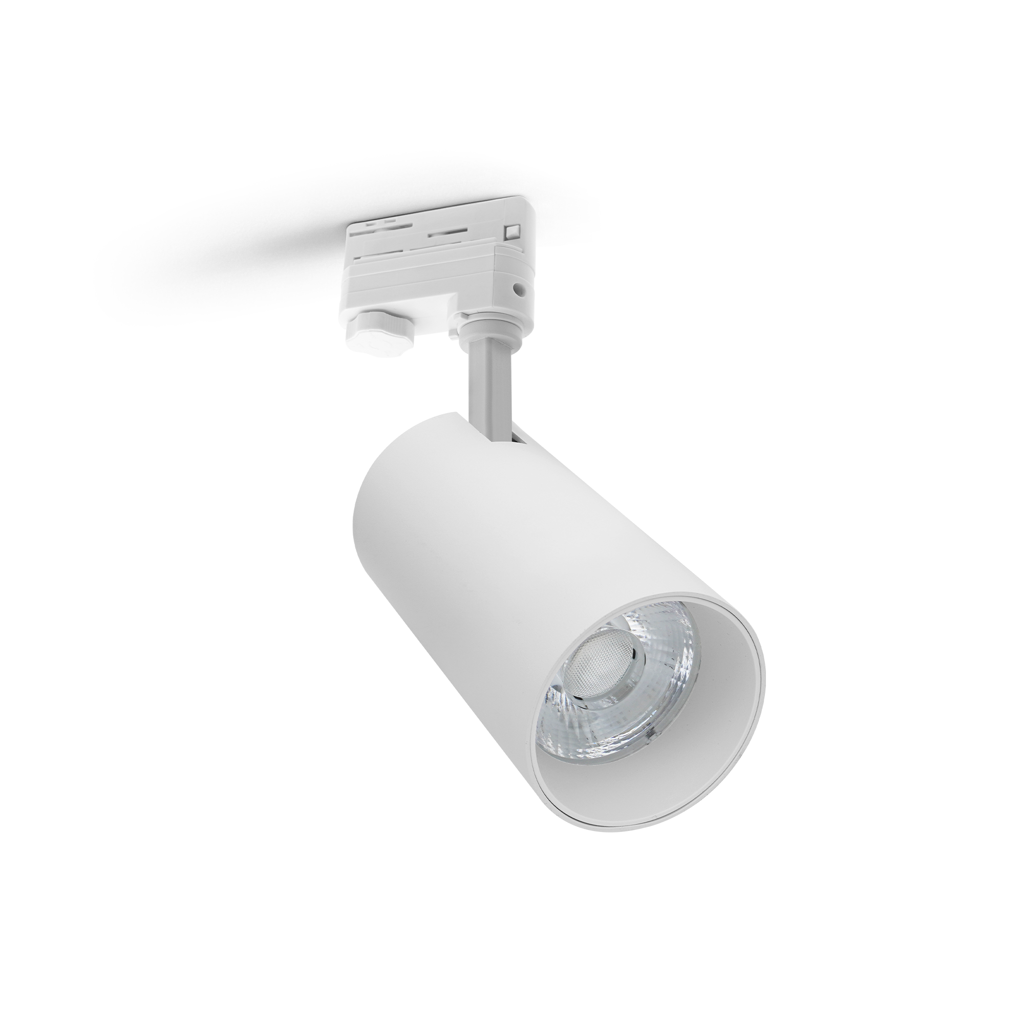 Projecteur sur rail triphasé 30 W CCT 3000K / 4000K / 6000K | angle de faisceau 36° blanc